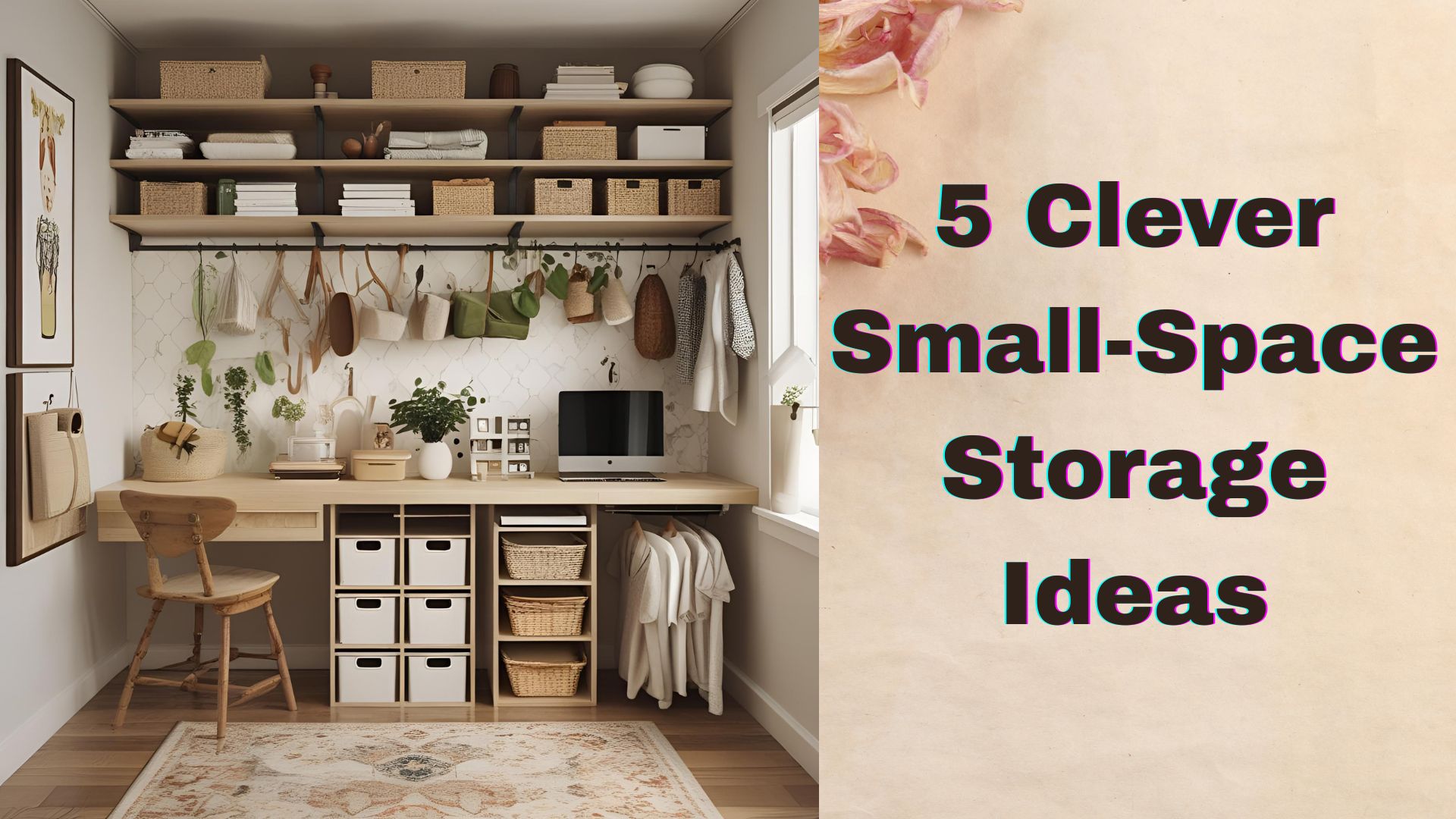 5 Clever Small-Space Storage Ideas