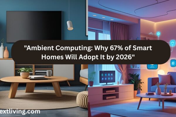 "Ambient Computing: Why 67% of Smart Homes Will Adopt It by 2026"