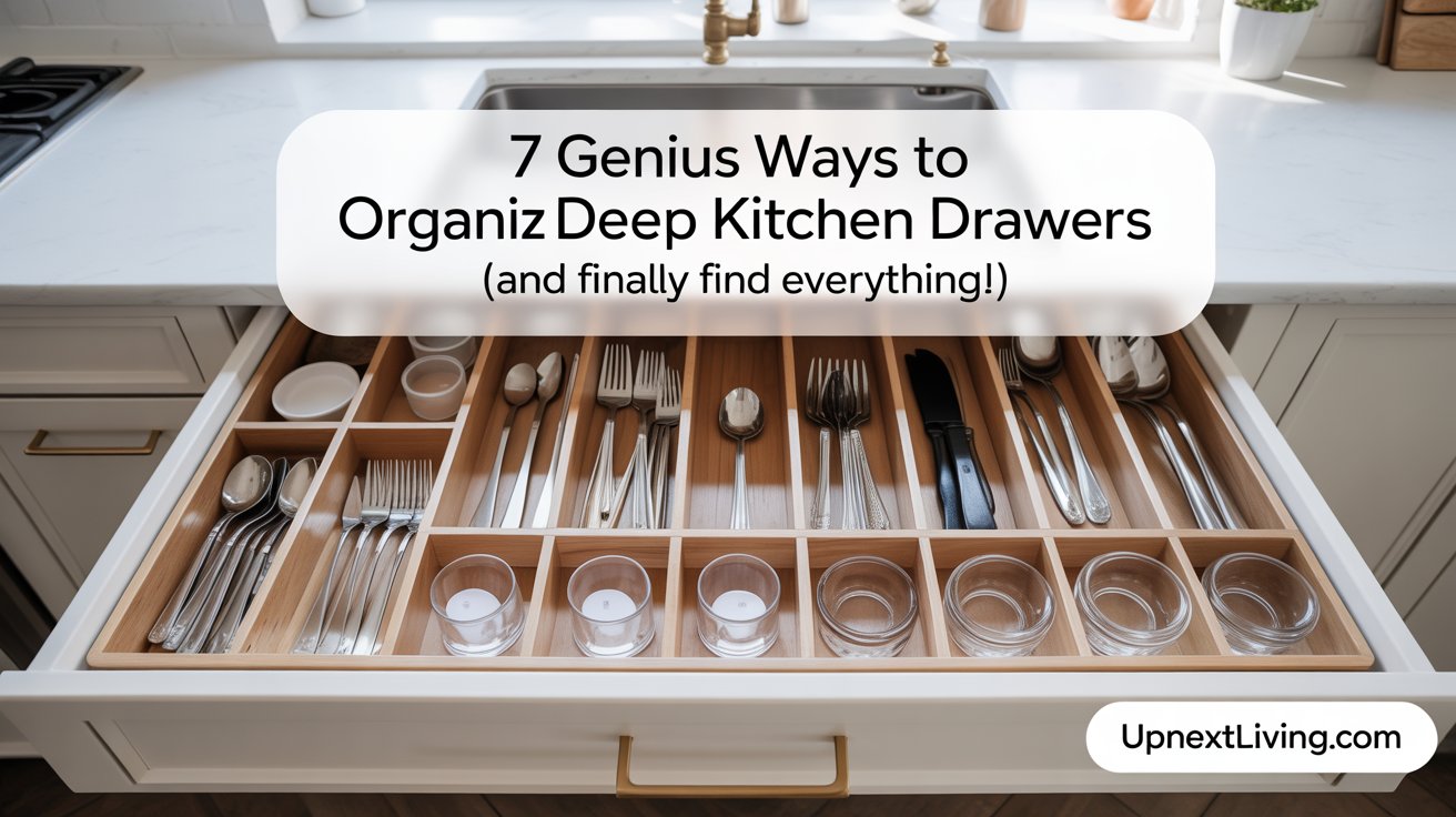 7 Genius Ways to Organize Deep Kitchen Drawers (and Finally Find Everything!)