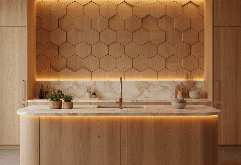 honeycomb kitchen design