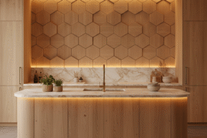 honeycomb kitchen design