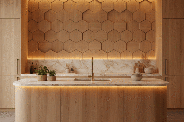 honeycomb kitchen design